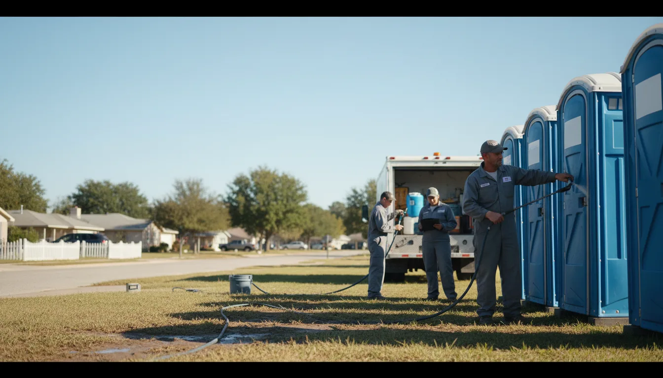 Long-Term Portable Toilet Rental in Kirby, AR near me
